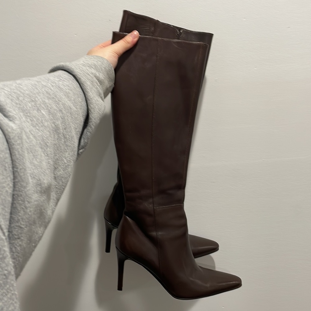 Coach stiletto boots!